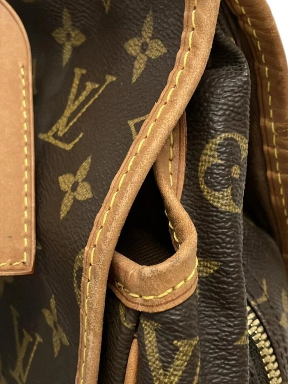LOUIS VUITTON Hunting Bag M41140 Monogram SP1928 Boston Bag Monogram Canvas - Picture 12 of 16